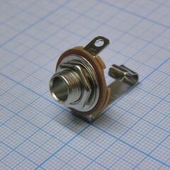 TS 6.3 (jack) 2813, моно аудио гнездо 6.3 мм