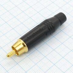 RCA ACPR шт. каб., rca штекер кабельный, разъем типа "тюльпан"