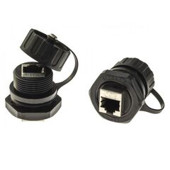 RJ45M25Z0-6BG, разъём герметичный szc rj45m25z0-6bg, 10base-t,100 base-t, 1000 base-t