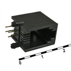 TJ4P4C, разъем rj tj4p4c, под пайку