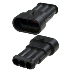 282105-1, корпус разъема superseal 1.5, вилка, 3pin