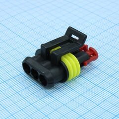CKK7031-1.5-21, корпус разъема, серия 1.5, розетка, 3 контакта, шаг-6мм operating voltage 24v