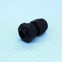 PG-07B., кабельный ввод 3-6.5mm (черный)