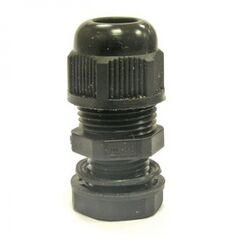 MG16 (6-10) BLACK, кабельный ввод mg16a- черный, полиамид