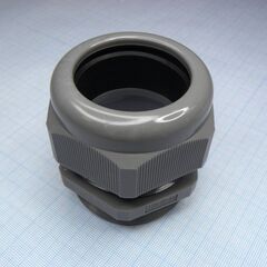 DDL-PG48P-1 (grey), кабель ввод, крепление на панель, гайка для крепления на панель приобретается отдельно
