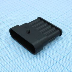 CKK7061-1.5-11, корпус разъема, серия 1.5, вилка, 6 контактов, шаг-6 мм operating voltage 24v
