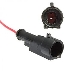 DJ7011-1.5-11 (18AWG 200MM), разъем авт. соединитель dj7011-1.5-11 (18awg 200 мм), 12/ 24 (dc) в