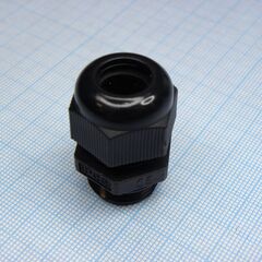 DDL-PG11P (black), кабель ввод, крепление на панель, гайка для крепления на панель приобретается отдельно