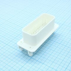 CKK7353WNS-1.5-11B, соединитель на плату вертикальный 35 pin, вилка,1.5 шаг белый