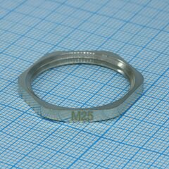 DLM-M25M (metall), гайка для кабель ввода ddl-m25m (metall)