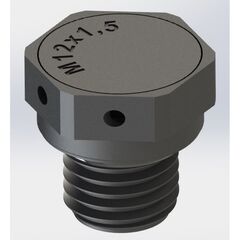 M12-VP, m12-vp m12 x 1.5, grey, pa, клапан выравнивания давлений beisit (гайка и прокладка в