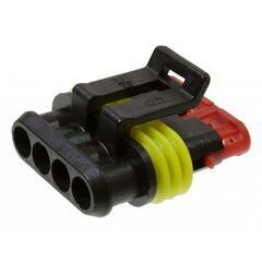282088-1, корпус разъема, серия superseal 1.5, розетка, 4 контакта, шаг-6мм