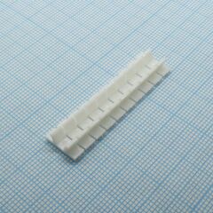 ZB4-10P-19-00AH, обозначитель для клеммника, белый