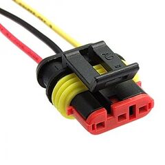 DJ7031-1.5-21 (18AWG 200MM), разъем авт. соединитель dj7031-1.5-21 (18awg 200 мм), 12/ 24 (dc) в