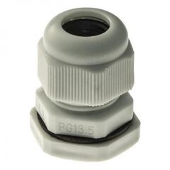 PG13.5 (IP 54) серый, кабельный ввод pg13.5 (ip 54) серый, полиамид