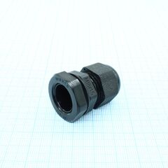 M18-B, (кабель, 5~10 мм: резьба: m18x1.5 длина резьбы, 9 мм: чёрный )