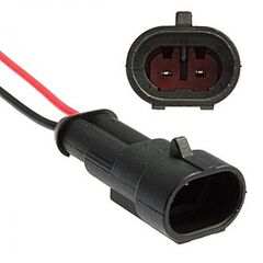 DJ7021-1.5-11 (18AWG 200MM), разъем авт. соединитель dj7021-1.5-11 (18awg 200 мм), 12/ 24 (dc) в