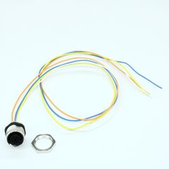 SACC-DSI-FSD-4CON-PG9/0,5 SCO, встраиваемая розетка шинной системы, profinet, 4-полюсная, m12-speedcon, с механическим ключом d-типа, монтаж с задней части стенки