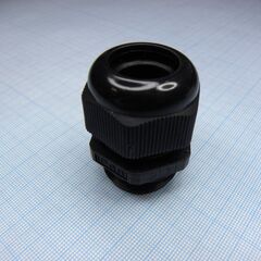 DDL-PG21P (black), кабель ввод, крепление на панель, гайка для крепления на панель приобретается отдельно
