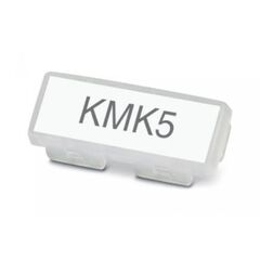 KMK 5, держатель для маркировки, прозрачный, без надписи, тип монтажа: монтаж кабельной стяжкой, диапазон диаметра кабеля: 10 ... 40 мм, размер маркировочного поля: 60 х 15 мм