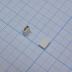 ДЖАМПЕР-6cb(2.54mm) белый, джампер (перемычка)