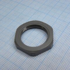 DLM-PG13.5P-1 (grey), гайка для крепления кабель ввода на панель