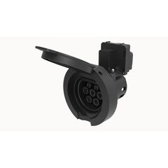 FGAC-T-032A-P-03-0.0M-03A(H), розетка зарядной станции для электромобиля gb/t питание 3 фазы с электрозамком