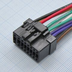 Разъем PANASONIC 35 а/магн., разъем для автомагнитолы