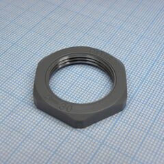 DLM-PG16P-1 (grey), гайка для крепления кабель ввода на панель