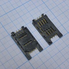Sim card SCV-W2420PB-08, держатель sim card