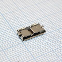 microUSB 3.0 10BFR*, разъем micro usb bfr 3.0 10pin розетка