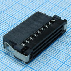 3-111196-0, соединитель idc connector 34 контакта шаг 1.27мм угловой монтаж на кабель лоток