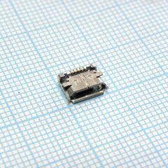 1981568-1, разъем micro usb тип b, usb 2.0, розетка, 5 выводов, поверхностный монтаж (smd), угловая
