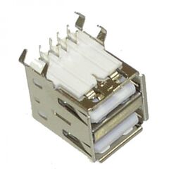 USBA-2J (SZC), разъём usb szc usba-2j (szc), 2 гнезда