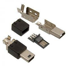 USB/M-SP, разъем miniusb m на кабель