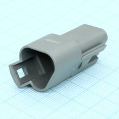 DT04-3P, корпус разъема, гнездо 3 контакта серия dt