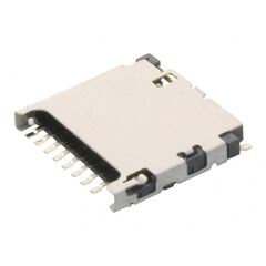 DM3D-SF, разъем микро sd карты угловой без выброса для поверхностного монтажа