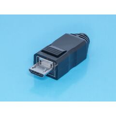 USB/MC-SP, разъем micro usb, вилка на кабель с корпусом, 5 контактов