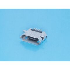USB/MC-1J, разъем micro usb, гнездо на плату, поверхностный монтаж, 5 контактов