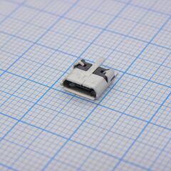 1051330011, разъем micro usb тип b, usb 2.0, розетка, 5 вывод(-ов), поверхностный монтаж, вертикальный