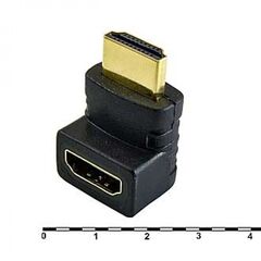 HDMI F/M-R (SZC-017), переходник hdmi гн - hdmi шт угловой правый