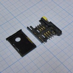 Sim card SCE-W2231-06-LF, держатель sim card