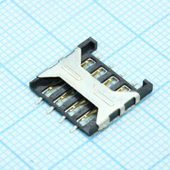 115I-BEAA, сокет micro sim карты 8 выводов