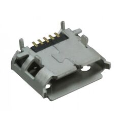 10118194-0001LF, conn micro usb type b rcp 5 pos 0.65mm solder ra smd 5 terminal 1 port t
