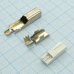 USB BM, разъем usb тип b, вилка