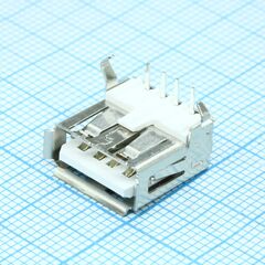 DS1095-WNR0, розетка usb тип a с экраном монтаж в отверстие