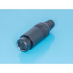 MDN-9F, гнездо mini din 9 контактов на кабель
