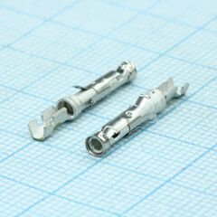 163088-1, контакт, multimate, серия type iii+, гнездо, обжим, 24-20 awg