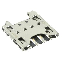 787231001, коннектор для micro sim карты поверхностного монтажа
