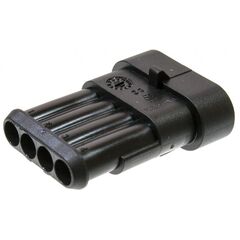 282106-1, корпус разъема superseal 1.5, вилка, 4pin 6 мм